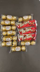 lot 14 image: GA 2 - Collection of Fererro Rocher & Turtles Chocolates