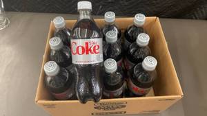 lot 17 image: Trolly - 12-Pack of 20 oz Bottles of Diet Coke - No Sugar, No Calories