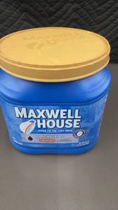 lot 241 image: Trol - Maxwell House Original Roast Ground Coffee - 30.6 oz Canister