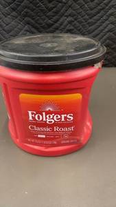 lot 263 image: Trol  - Folgers Classic Roast Ground Coffee 23.3 oz