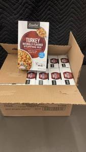 lot 267 image: Trol - Lot of 12 Essential Everyday Turkey Naturally Flavored Stuffing Mix (6 oz each)