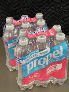 lot 333 image: Propel Electrolyte Water Beverage - Strawberry Lemonade 12 Pack