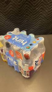 lot 337 image: Hint Water Variety Pack - 12 Bottles of Fruit-Infused Water - Best By July 2023
