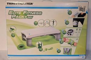 lot 62 image: New in Box Wii Compatible Thrustmaster Exercise Set