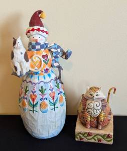 lot 108 image: Pair of Jim Shore Heartwood Creek Figurines