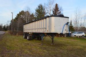 1990 FONTAINE FRAMELESS END DUMP TRAILER