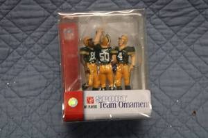 lot 70 image: NFL Green Bay Packers Sport Team Ornament Featuring Players