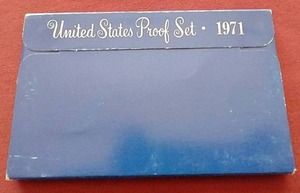 lot 16 image: 1971 U.S. Mint Proof Set