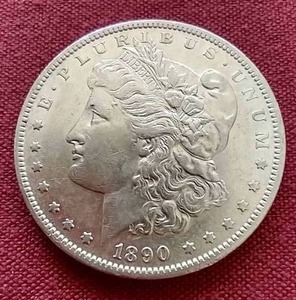 lot 28 image: 1890-S Morgan Dollar