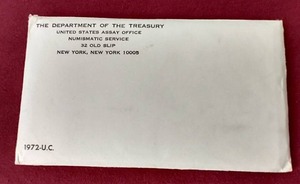 lot 32 image: 1972 U.S. Mint Uncirculated Set