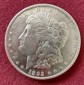 lot 82 image: 1892 Morgan Dollar