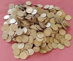 lot 84 image: (500) Wheat Pennies