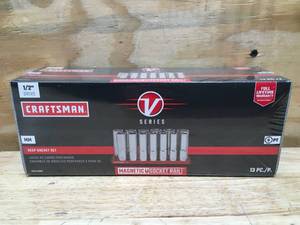 Craftsman 12 Drive Metric Deep Socket Set Model # CMMT17595V 11152418