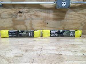 Lot of 2 - Keeper 2 x 12 Lifting Sling Model # 02616