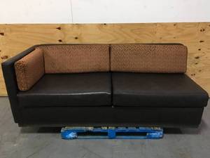 Brown Leather Sleeper Sofa