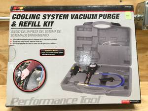 Cooling System Vacuum Purge & Refill Kit Model # W89734