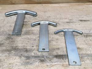 Klutch 3 Piece Curved T-Dolly Set Item # 101587