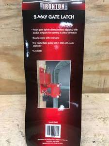 Ironton 2-Way Gate Latch Model # 42443