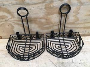 Lot of 2 - Wire Napkin Holders