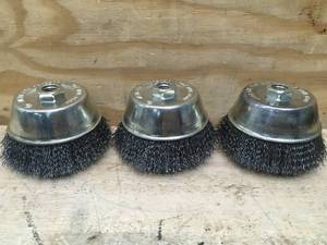 Lot of 3 - Wire Brushes