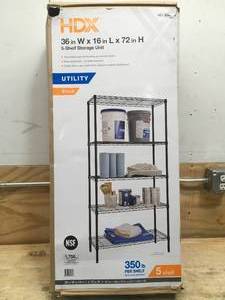 5-Shelf Storage Unit