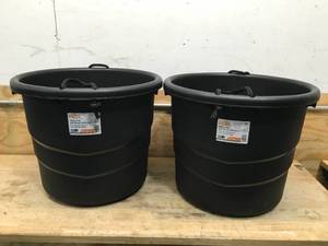 Lot of 2 - Utility Tub with Rope Handles