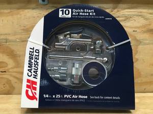 Campbell Hausfeld 10 Piece Quick-Start Air Hose Kit Model # AA9610
