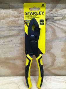 Stanley 8 Control-Grip Slip Joint Pliers Model # 84-026