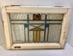 Antique Stained Glass Window #3