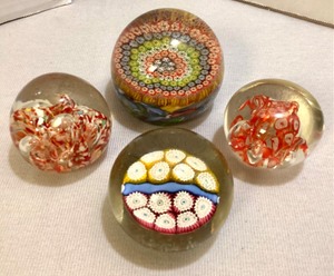 Group of Art Glass Paperweights