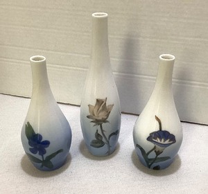 Trio of Bing & Grondahl Vases
