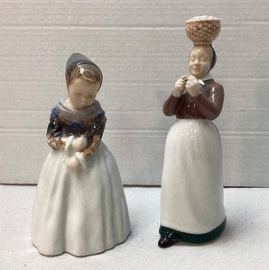 Two Danish Porcelain Figurines