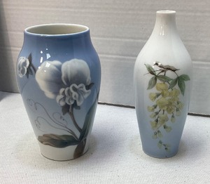 2 Royal Copenhagen Vases