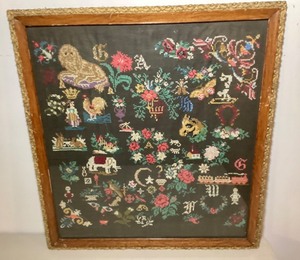 Vintage Needlework Sampler