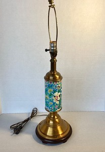 Vintage Longwy Lamp