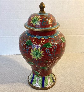 Vintage Cloisonne Urn