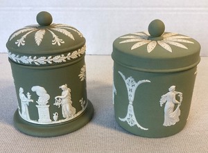 Pair of Wedgwood Jasperware Jars