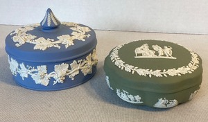 Pair of Wedgwood Jasperware Boxes #1