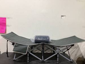 lot 520 image: Folding Camping Cot Bed