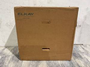 lot 133 image: Elkay ELUH1418 Lustertone Classic Single Bowl Undermount Stainless Steel Sink