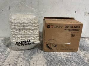 lot 141 image: Bunn 6001 500 Count Brew 12-Cup Commercial Coffee Filter