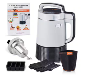 lot 226 image: VEVOR Butter Infuser Machine, 6-Functions Herbal Infuser Magic Butter Machine and Oil Infusion Machine w Temperature and Time