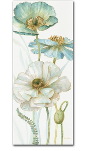 lot 229 image: Trademark Fine Art My Greenhouse Flowers VIII by Lisa Audit, 14x32 Canvas Wall Art