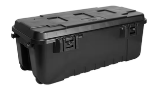lot 313 image: Plano 27 Gal. Storage Box in Black