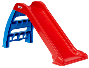 lot 317 image: Little Tikes First Slip And Slide, Easy Set Up Playset for Indoor Outdoor Backyard, Easy to Store, Safe Toy for Toddler,Kids (RedBlue), 39.00L x 18.00W x 23.00H