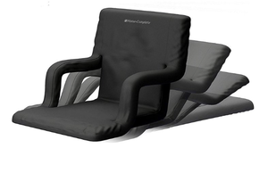lot 319 image: Home-Complete HC-3002-2 Stadium Seat Chair Wide Bleacher Cushions with Padded Back Support