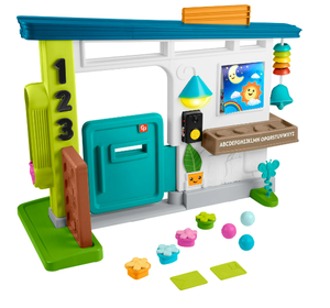 lot 525 image: Fisher-Price Laugh & Learn Ultimate Playhouse Baby & Toddler Electronic Learning Toy
