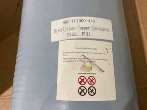 lot 274 image: Full Size Mattress Topper