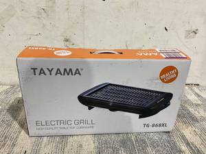 lot 188 image: Tayama TG-868XL Smokeless Non-Stick Indoor Electric Grill