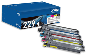 lot 120 image: 4PCS Brother Genuine TN229 Standard Yield Printer Toner Cartridges
